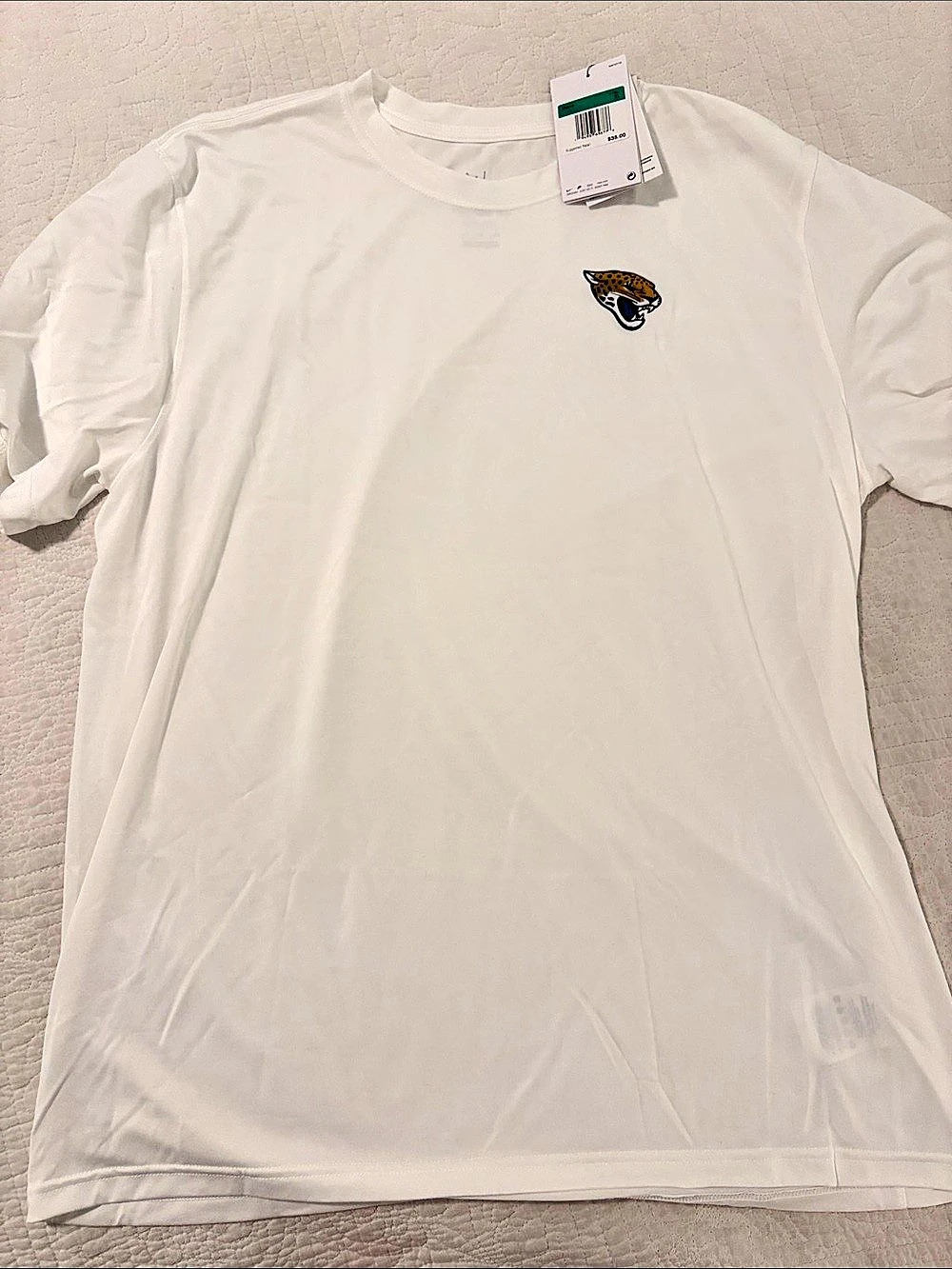 Nike The Nike Tee NFL Jaguars Dri-FIT Tee White XL NWT